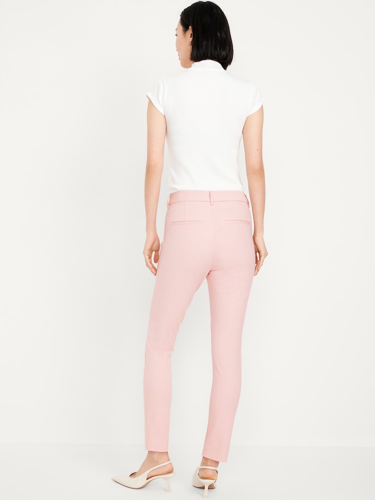 High-Waisted Pixie Skinny Ankle Pants