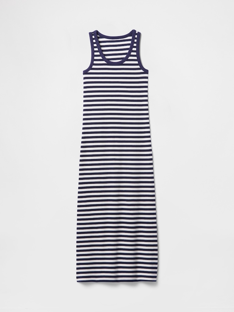 Rib Midi Tank Dress