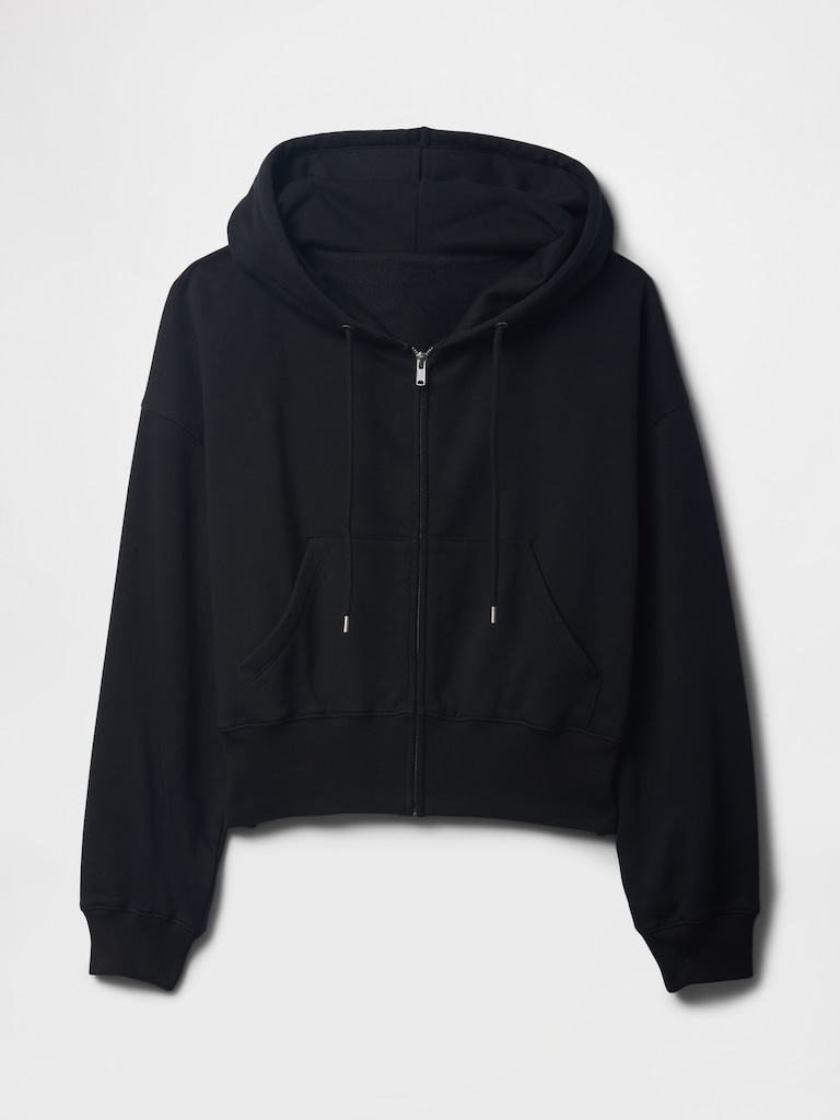 VintageSoft Full-Zip Wedge Hoodie