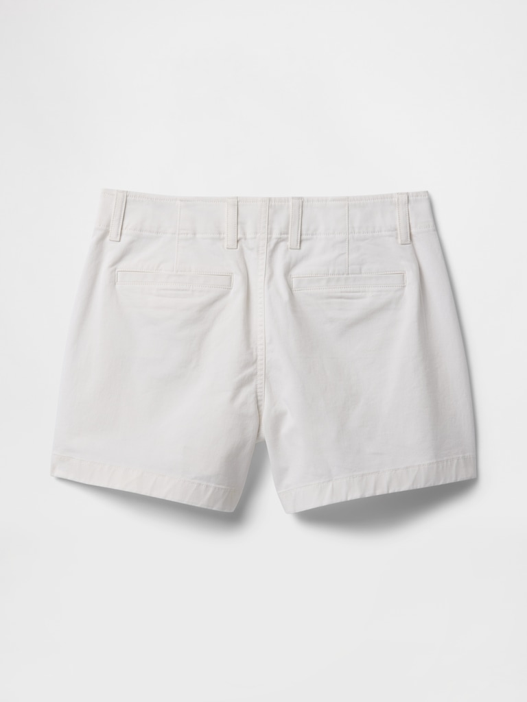 4" Downtown Khaki Shorts