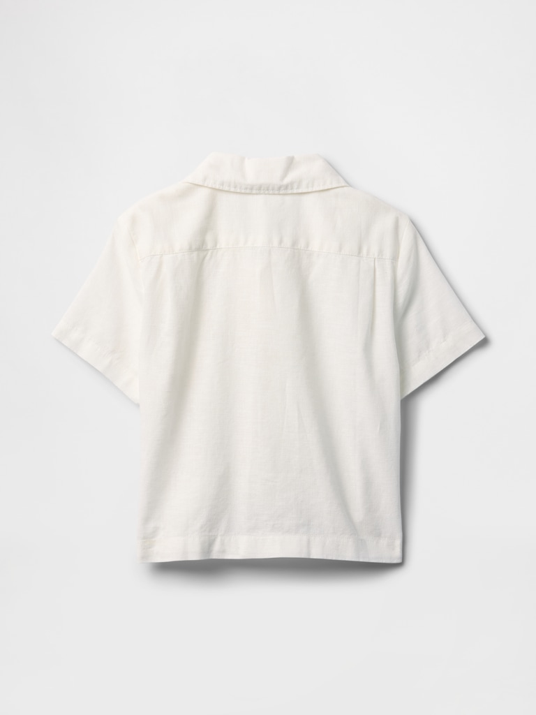 Baby & Toddler Linen-Cotton Cabana Shirt