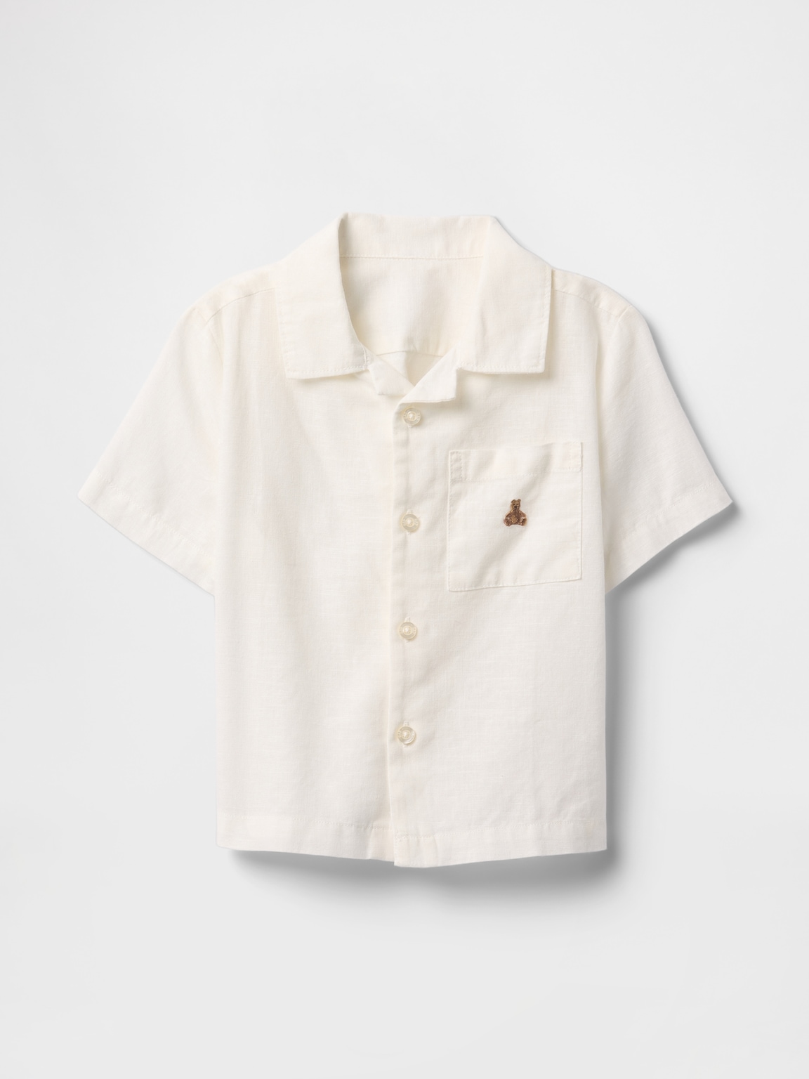 Baby & Toddler Linen-Cotton Cabana Shirt