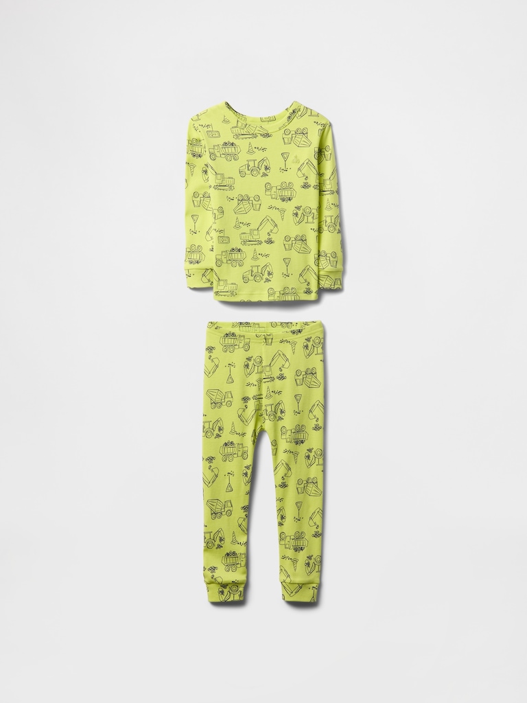 Baby & Toddler Organic Brushed Cotton PJ Set