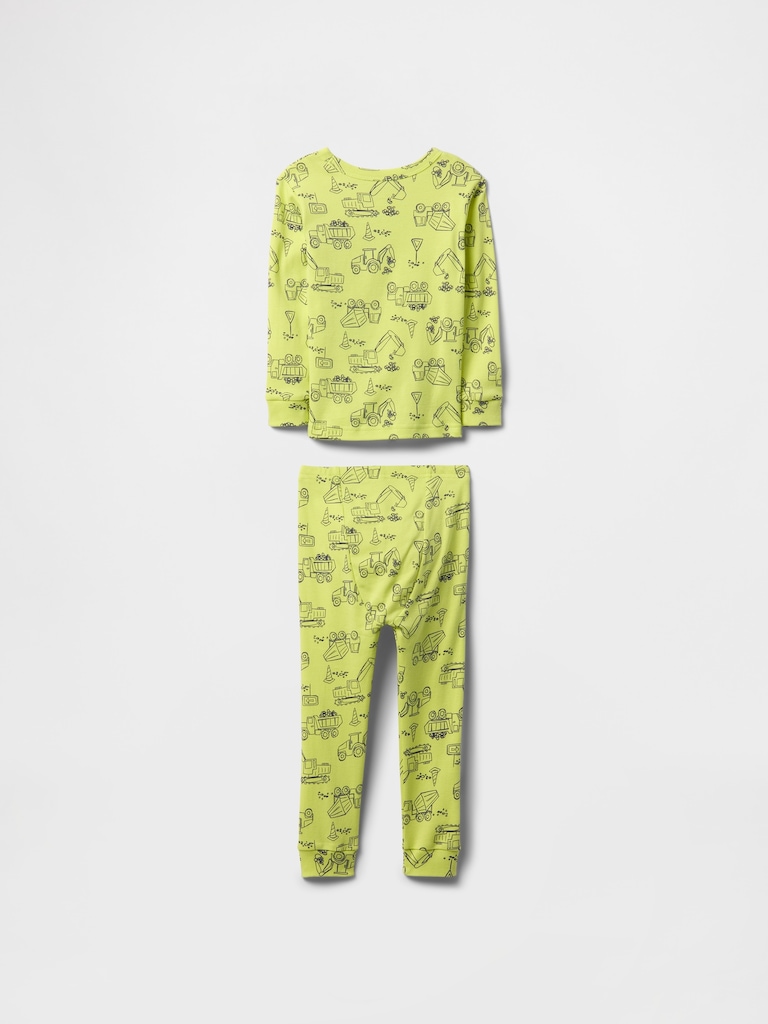 Baby & Toddler Organic Brushed Cotton PJ Set
