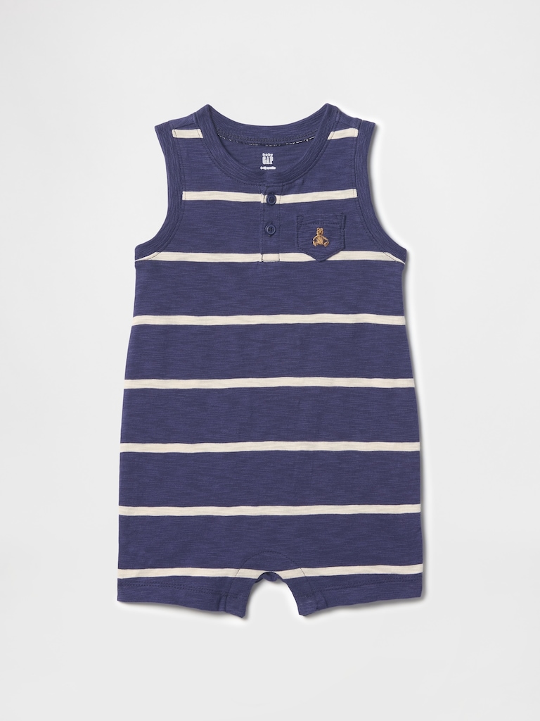Baby Organic Cotton Shorty One-Piece