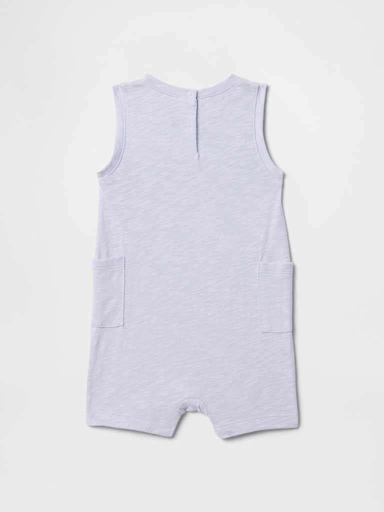 Baby Organic Cotton Shorty One-Piece