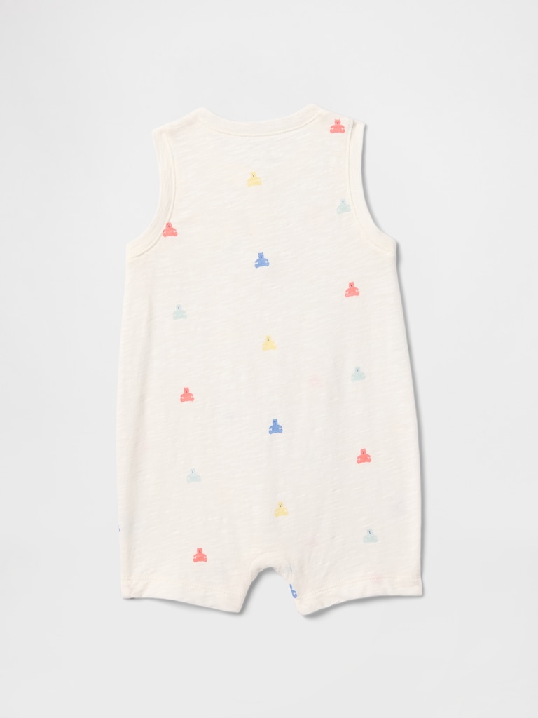 Baby Organic Cotton Shorty One-Piece