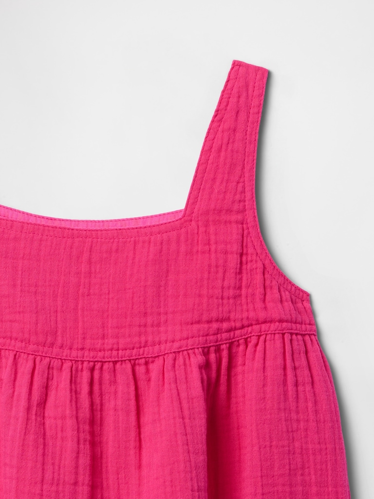 Kids Crinkle Gauze Swing Top