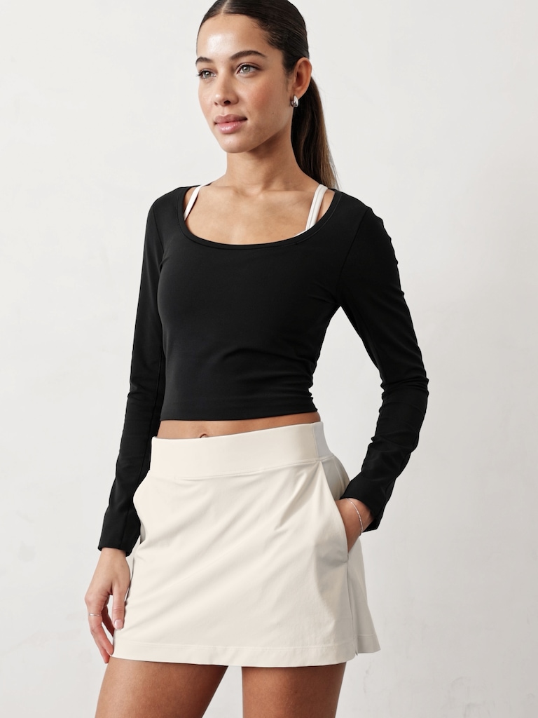 Brooklyn Mid Rise 13 1/2" Skort