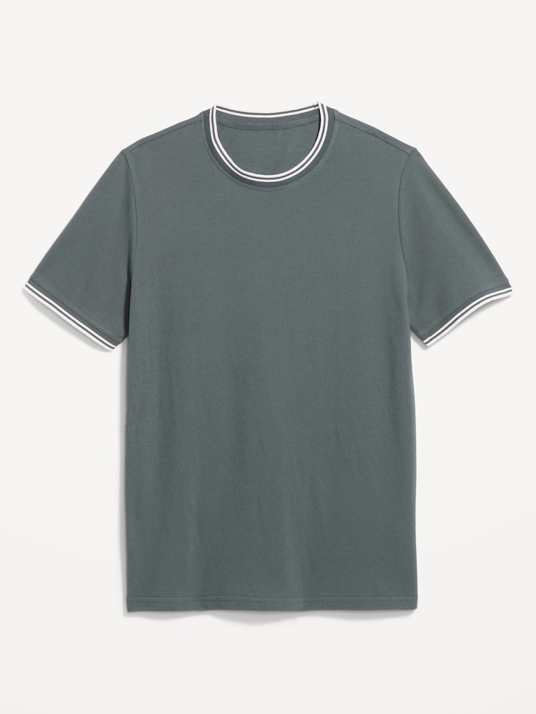 Textured Pique T-Shirt