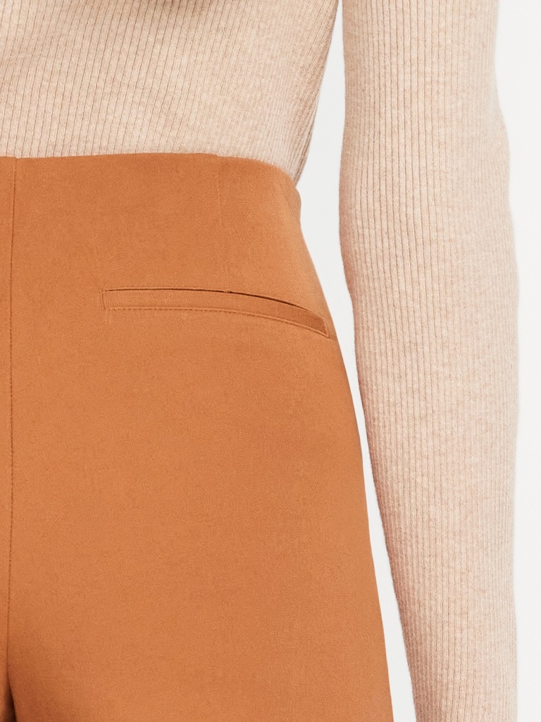 High-Waisted Pull-On Pixie Super Wide-Leg Pants