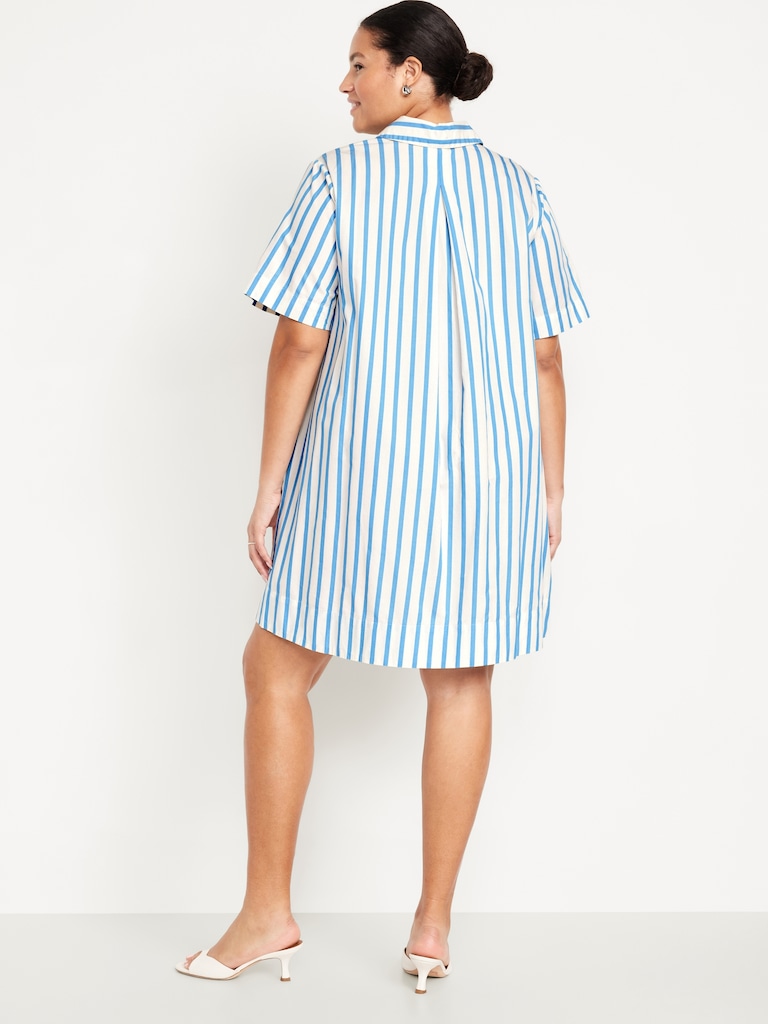 Mini Swing Shirt Dress