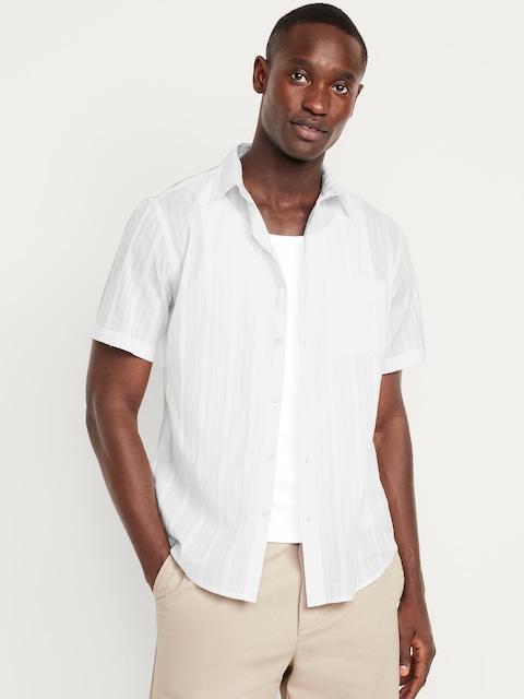 Men's White Button Downs | Old Navy