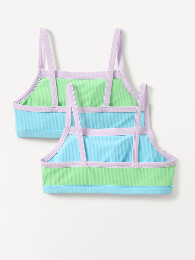 Athleta Girl Reversible Bandeau Bikini Top