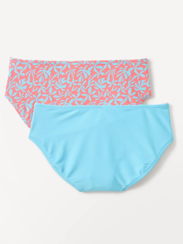 Athleta Girl Reversible Mid Rise Swim Bottom