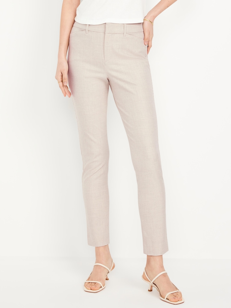 High-Waisted Pixie Skinny Ankle Pants