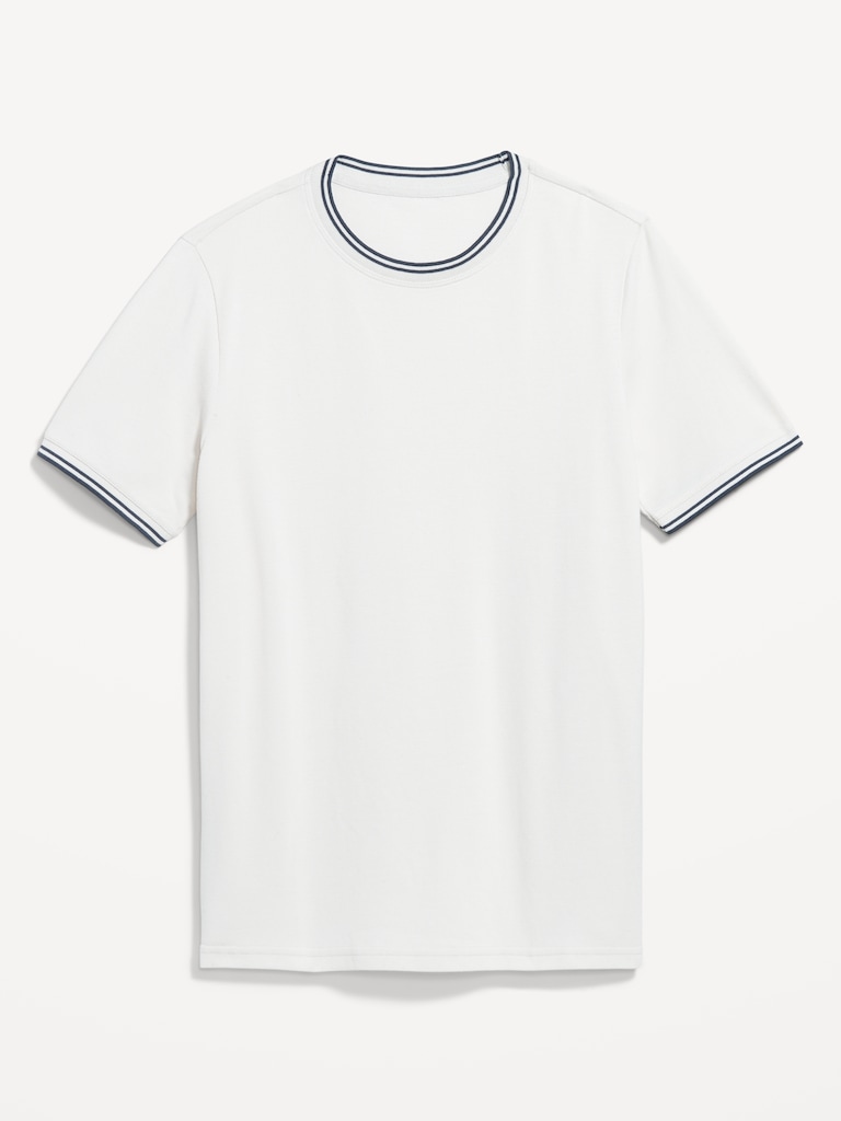 Textured Pique T-Shirt