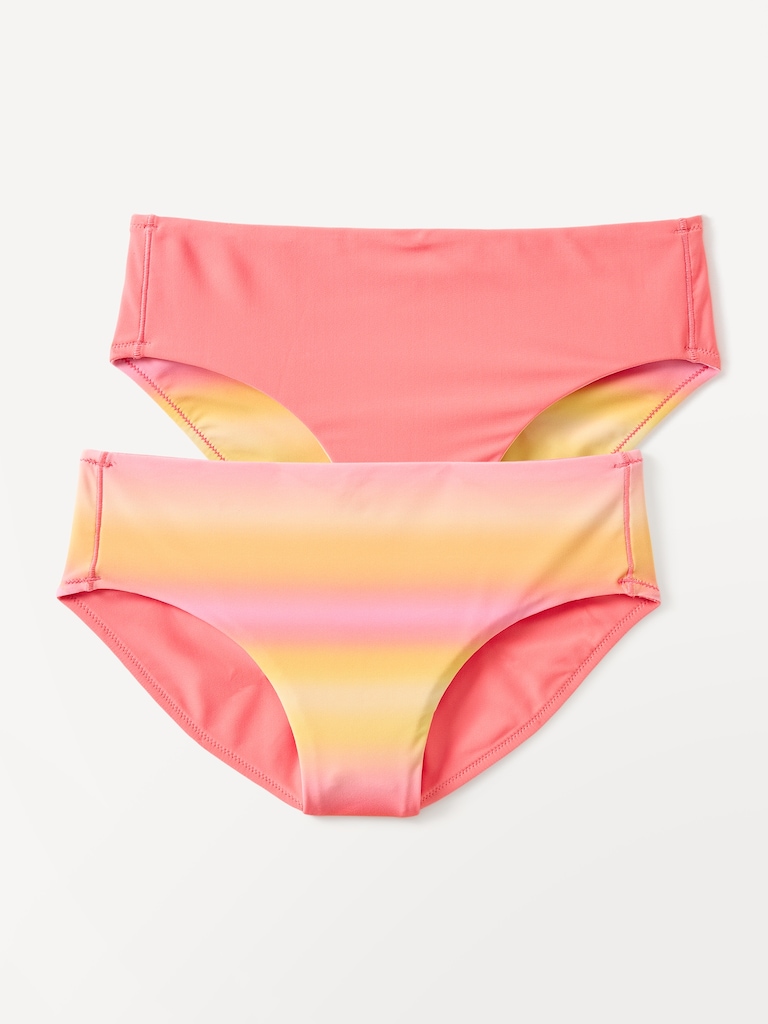 Athleta Girl Reversible Mid Rise Swim Bottom