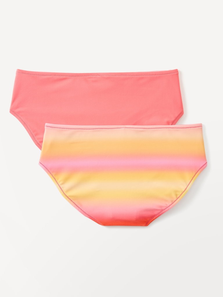 Athleta Girl Reversible Mid Rise Swim Bottom