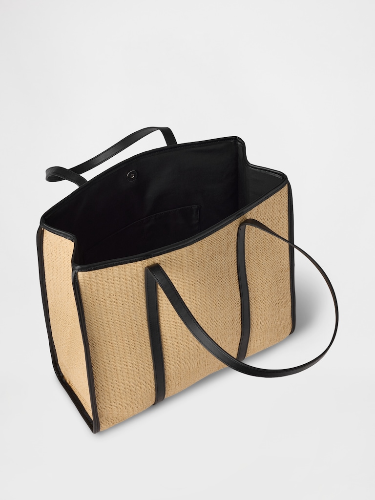 Straw Tote Bag