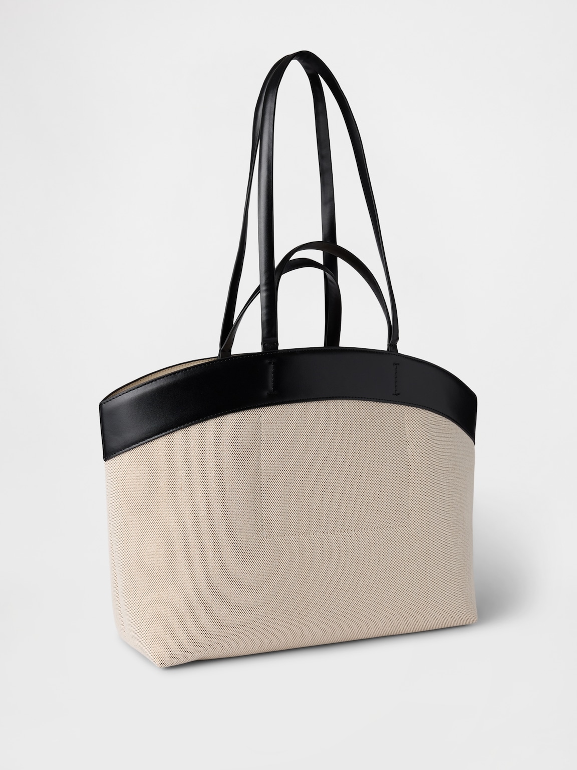 East-West Canvas Tote Bag