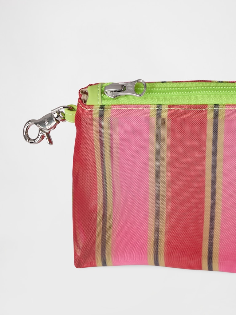 Mesh Zip Pouch Bag
