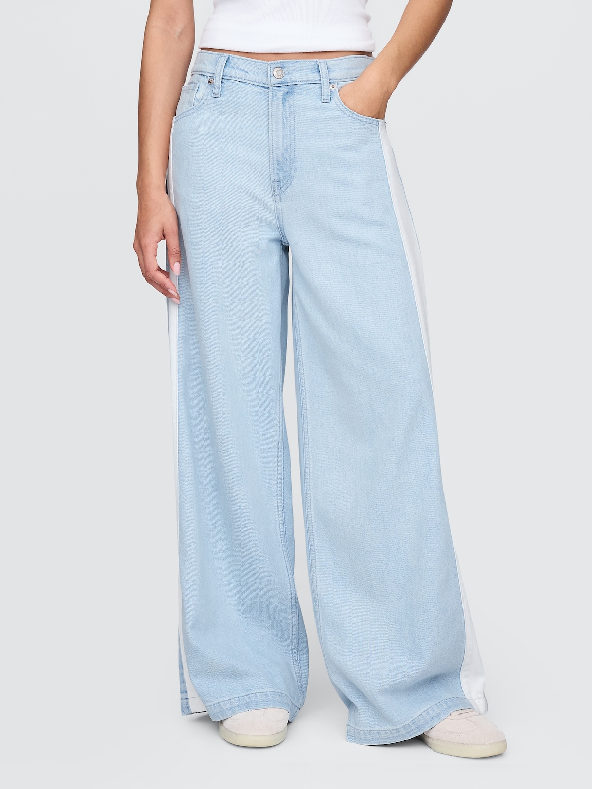 Mid Rise UltraSoft Baggy Jeans