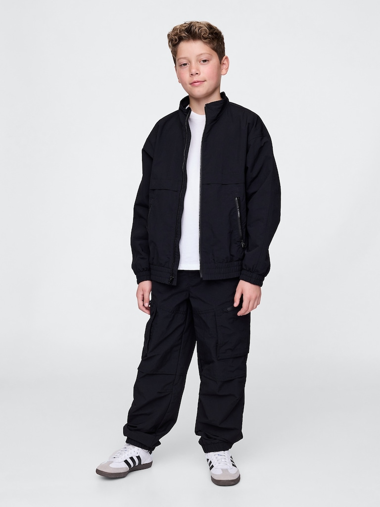 Kids Ripstop Nylon Windbreaker