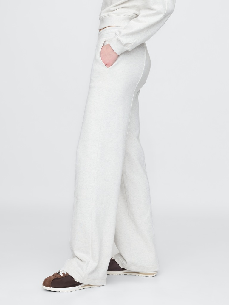 Heavyweight French Terry Seamed Straight Sweatpants