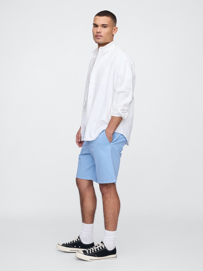 9" Essential Khaki Shorts