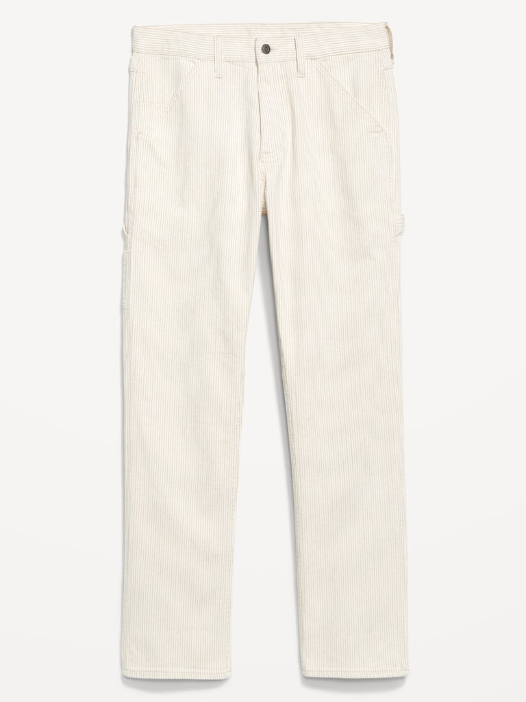 90’s Straight Striped Carpenter Jeans