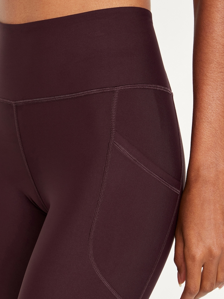 High-Waisted PowerSoft Biker Shorts -- 8-inch inseam