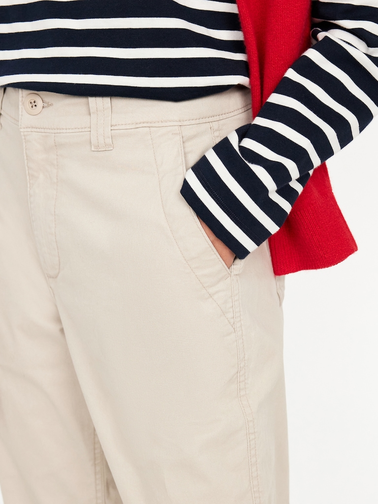 High-Waisted OGC Chino Tapered Straight Pants