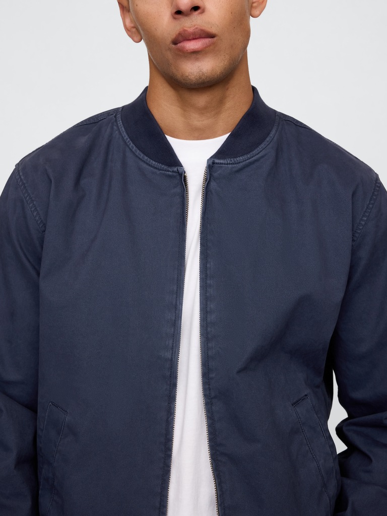 Relaxed Bomber Jacket