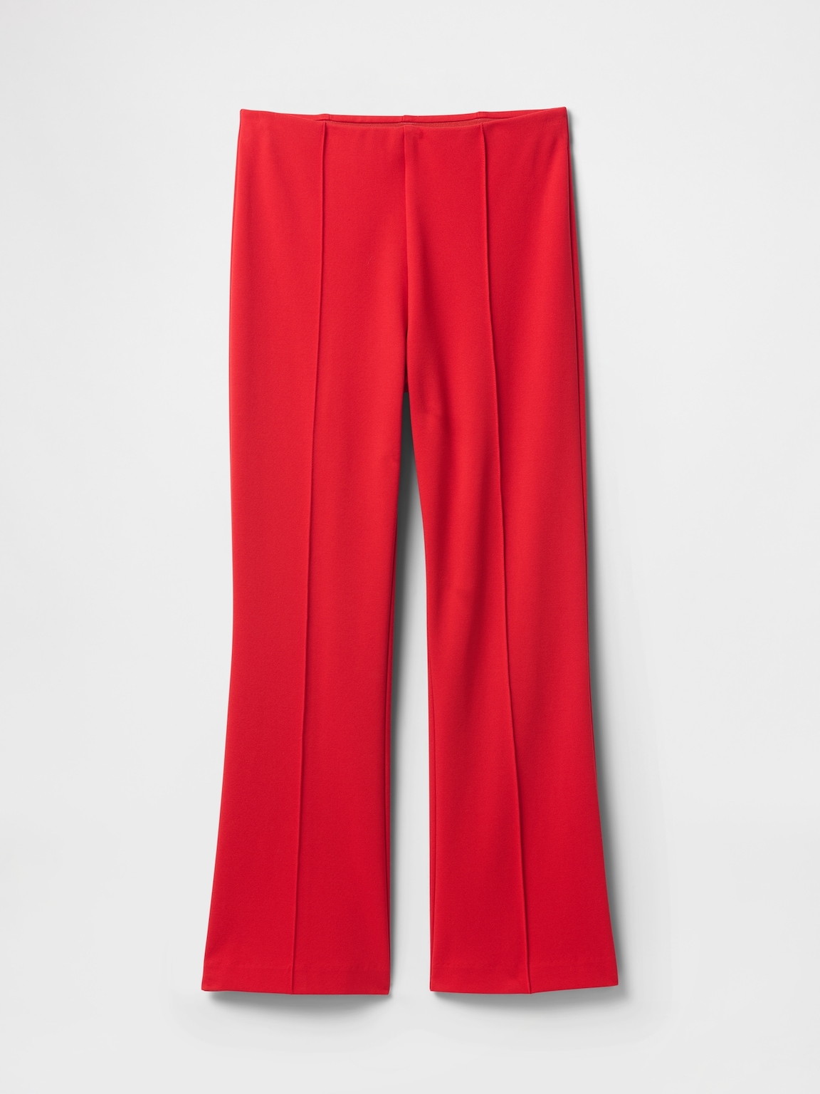 High Rise Double Knit Crop Kick Pants