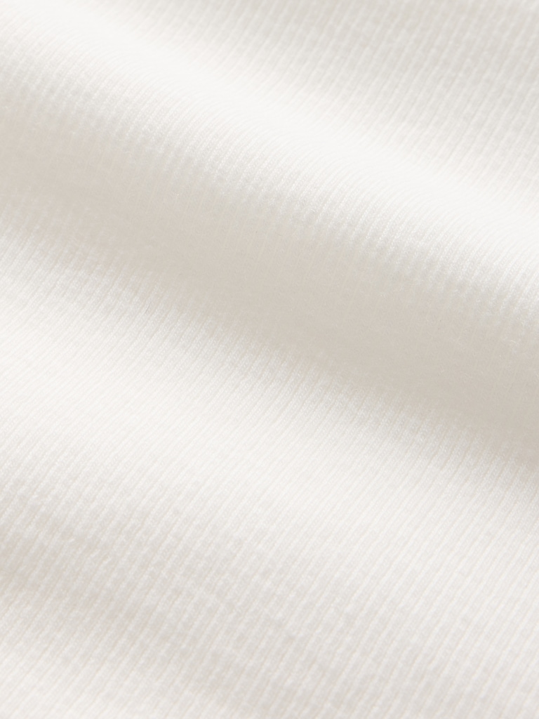 Modern Rib High-Neck Top