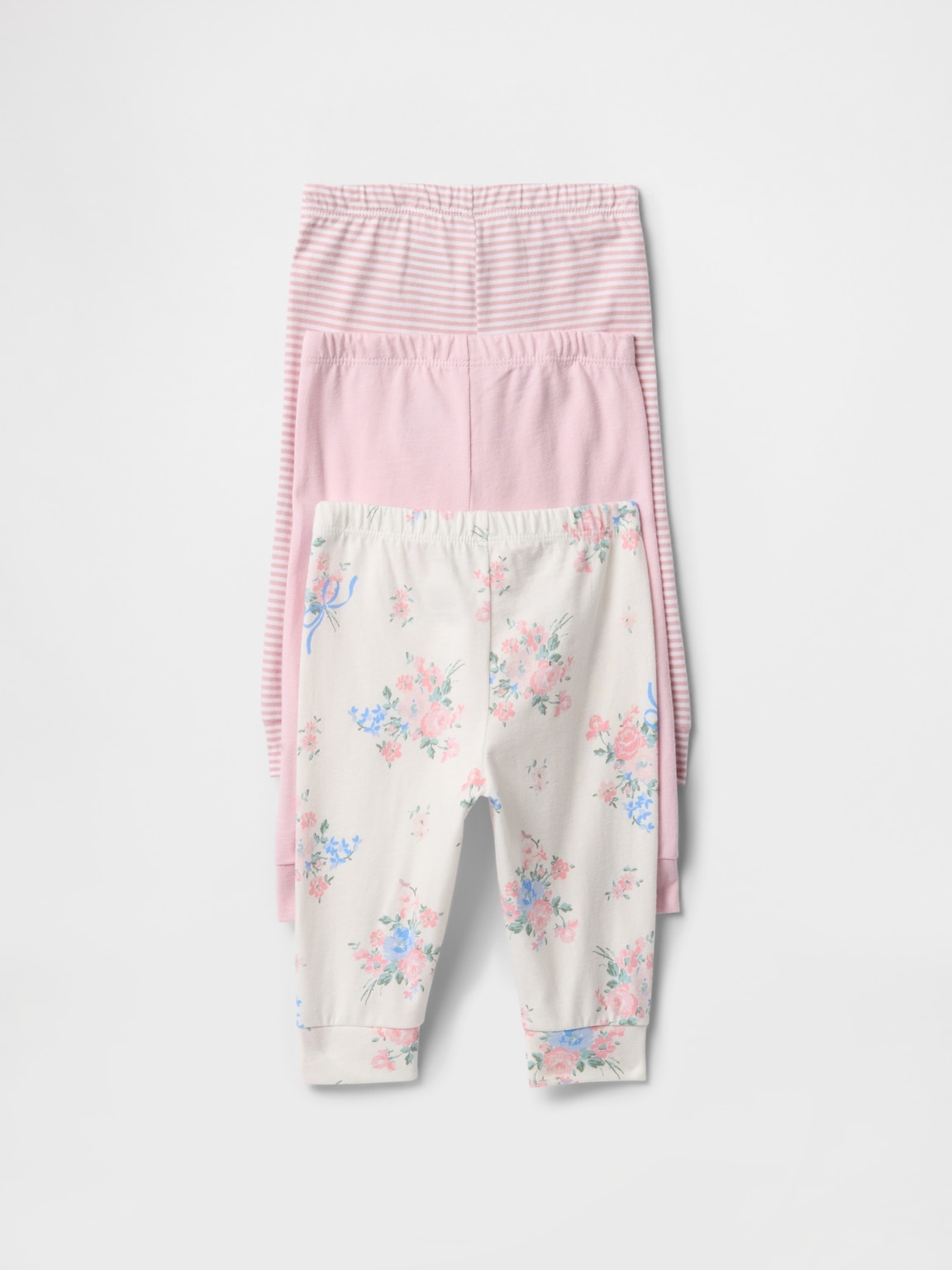 Baby First Favorites Organic Cotton Pull-On Pants (3-Pack)