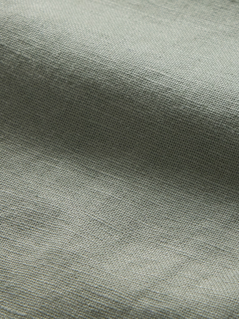 8" Linen-Cotton Shorts