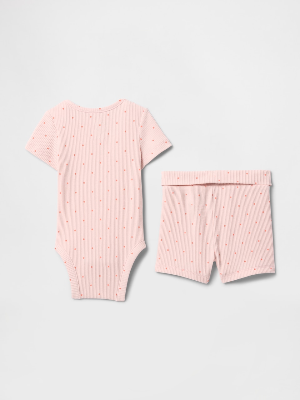 Baby Grow-With-Me TinyRib Outfit Set