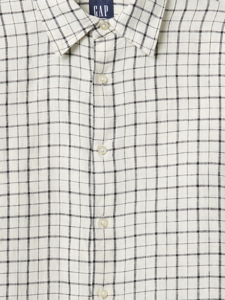100% Linen Classic Shirt