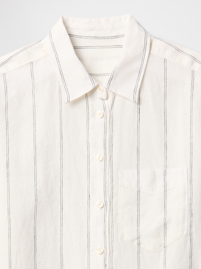 100% Linen Oversized Shirt