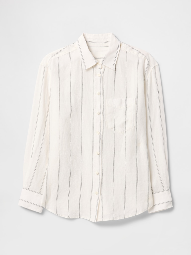 100% Linen Oversized Shirt