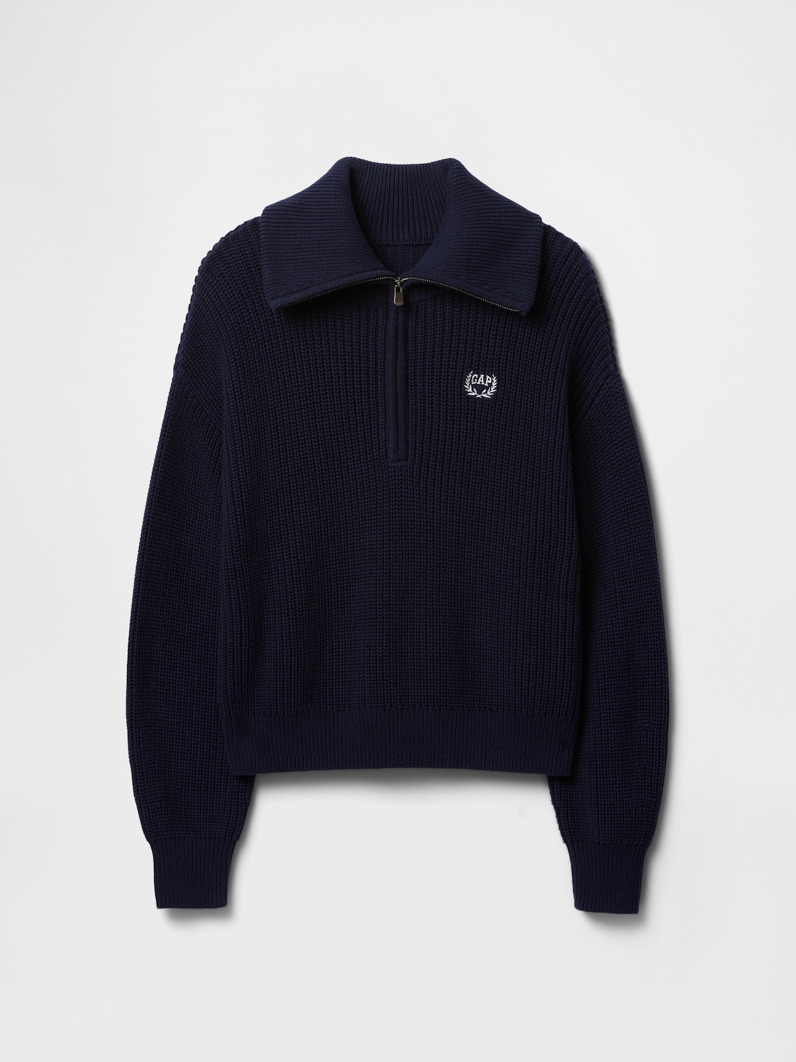 100% Cotton Half-Zip Pullover Sweater