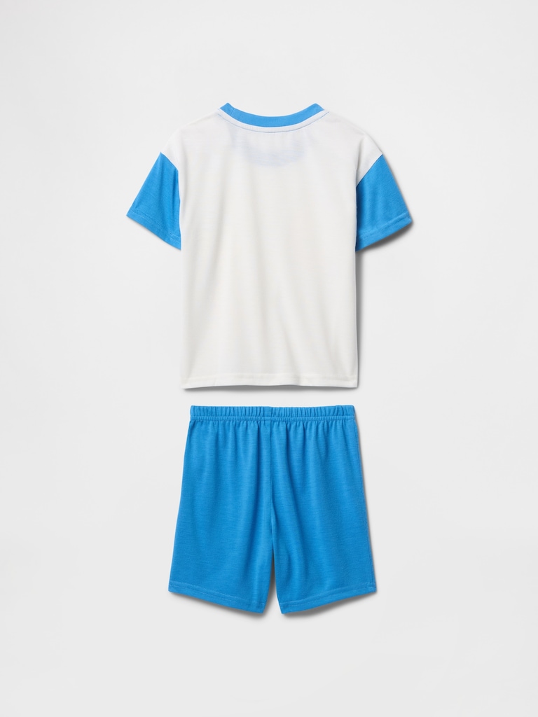 Gap × Disney Baby & Toddler Recycled PJ Short Set
