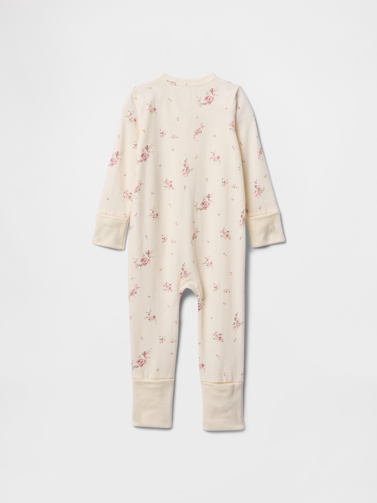 Baby Organic Cotton Convertible One-Piece