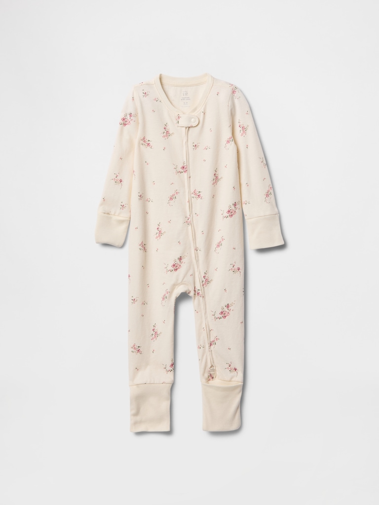 Baby Organic Cotton Convertible One-Piece