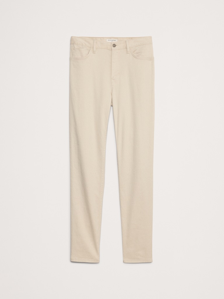 Slim Linen-Cotton Traveler Pant