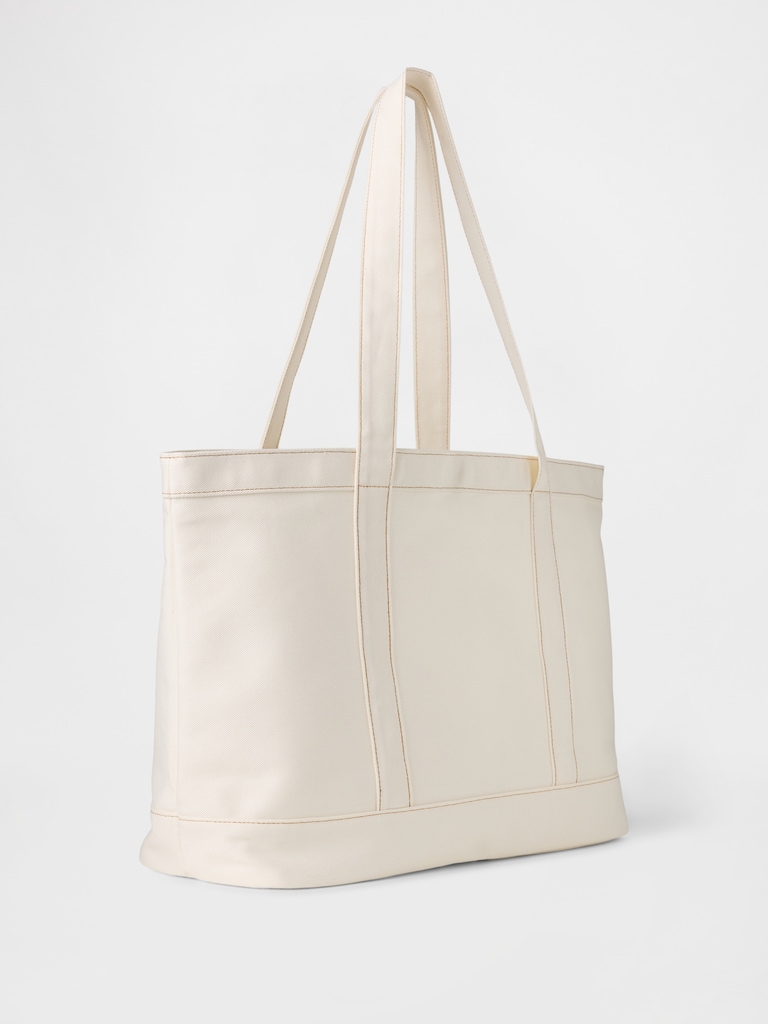 Gap Denim Logo Tote Bag