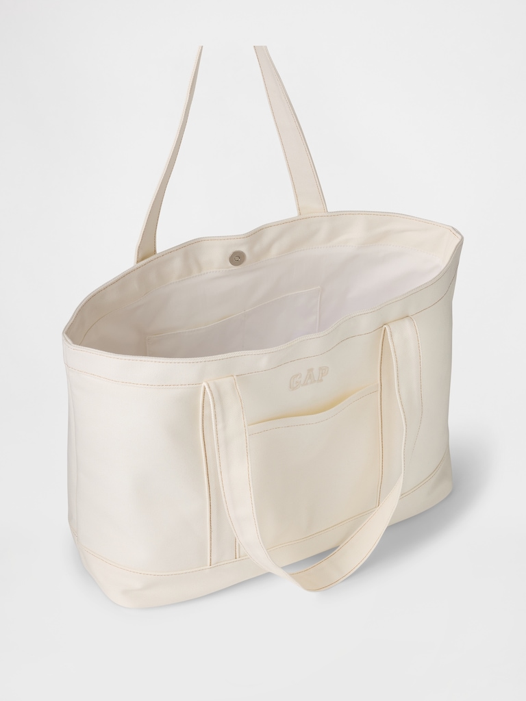 Gap Denim Logo Tote Bag