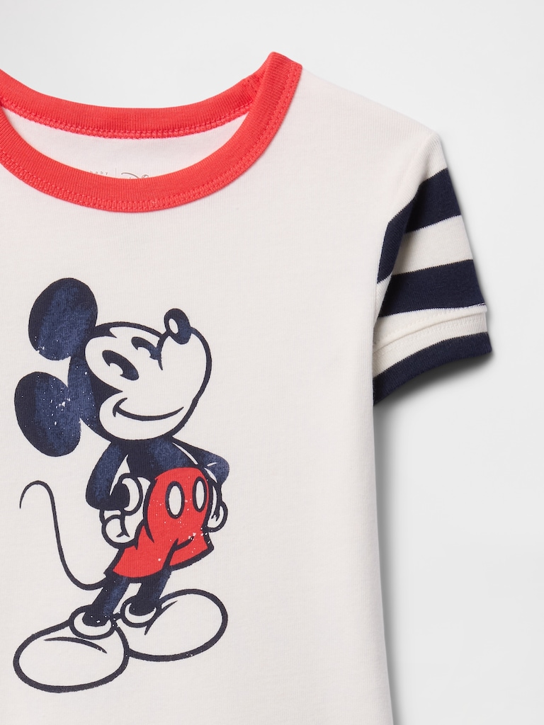 babyGap × Disney Mickey Mouse 100% Organic Cotton PJ Set